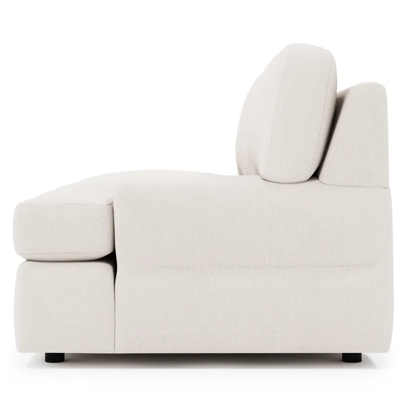 Serena Fabric Right Arm Loveseat