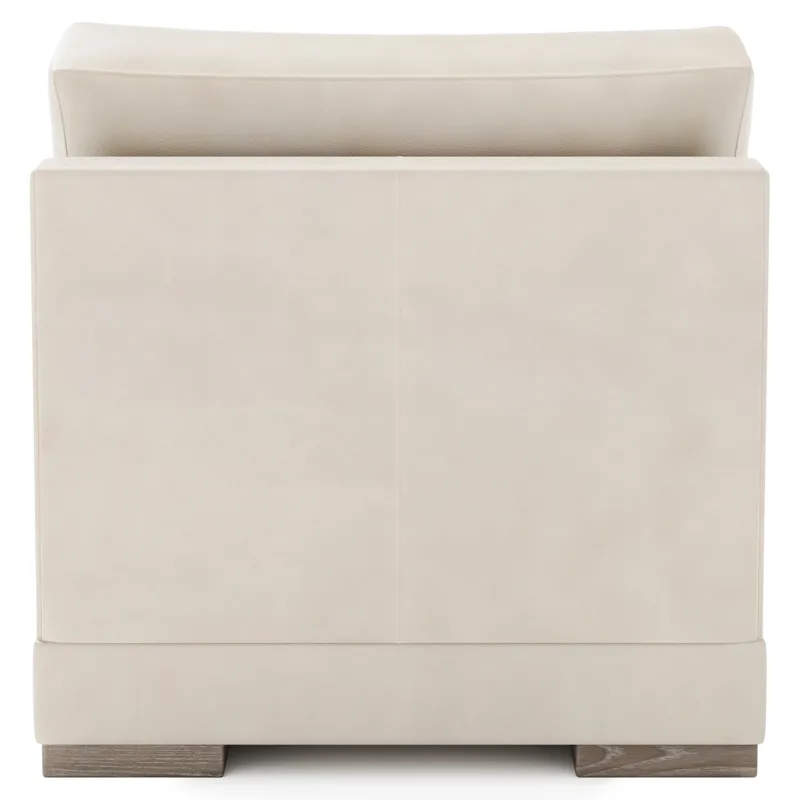 Lars Leather Armless Chair