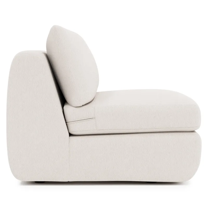 Jules Fabric Armless Chair