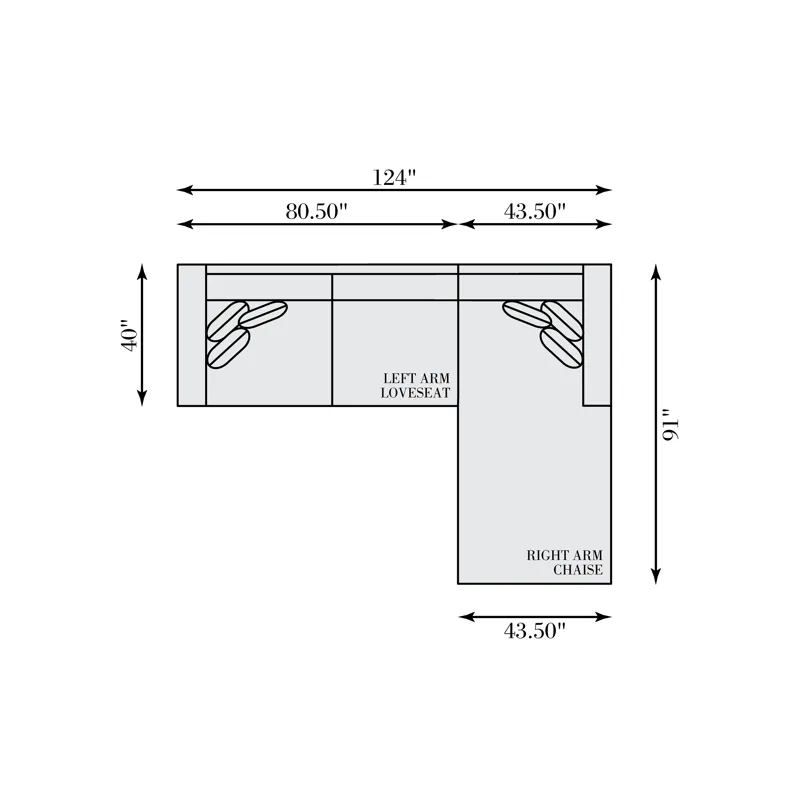 Helena Fabric Sectional