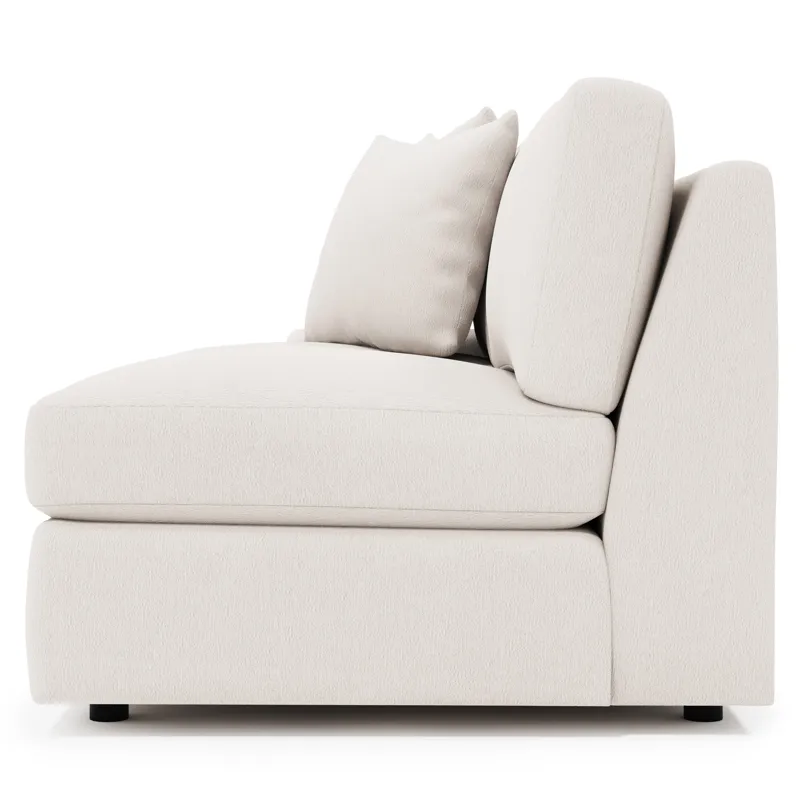 Serena Fabric Left Arm Loveseat