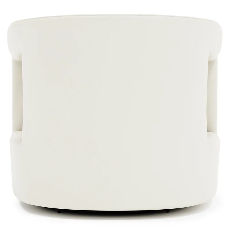 Alana Leather Swivel Chair