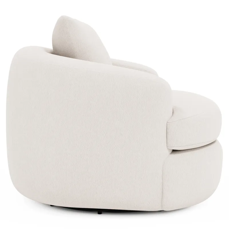 Jules Fabric Swivel Chair