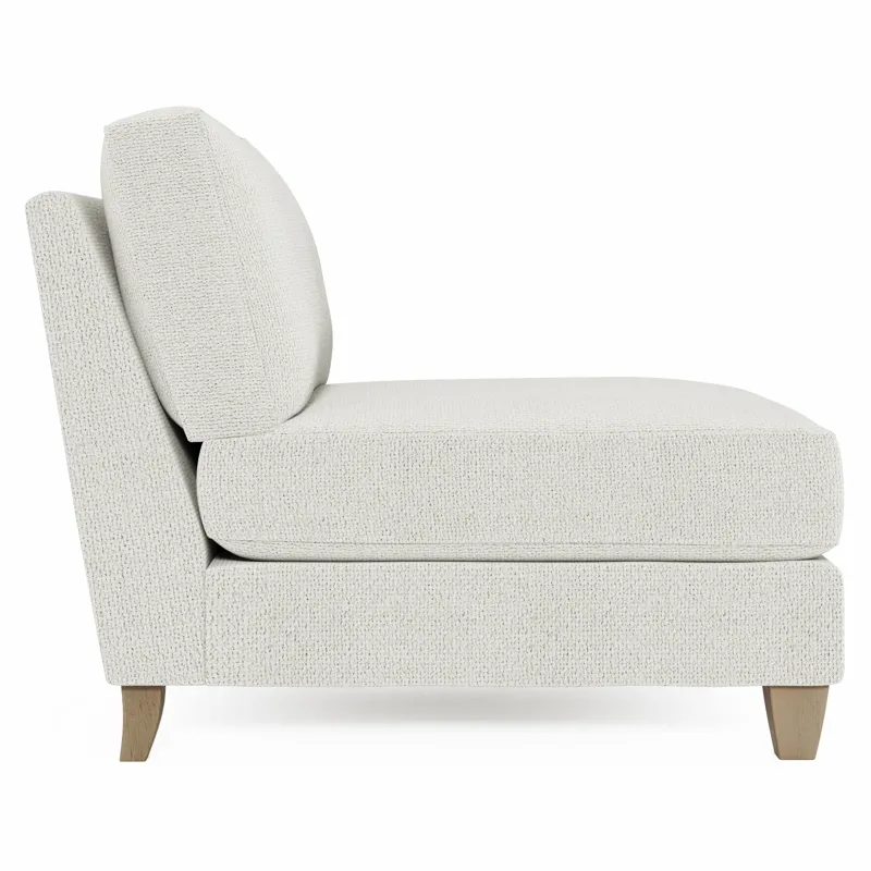 Mila Fabric Armless Chair