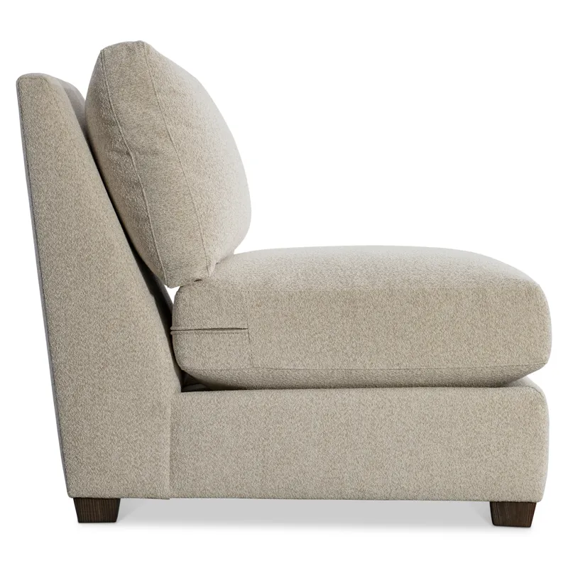 Barnes Fabric Armless Chair
