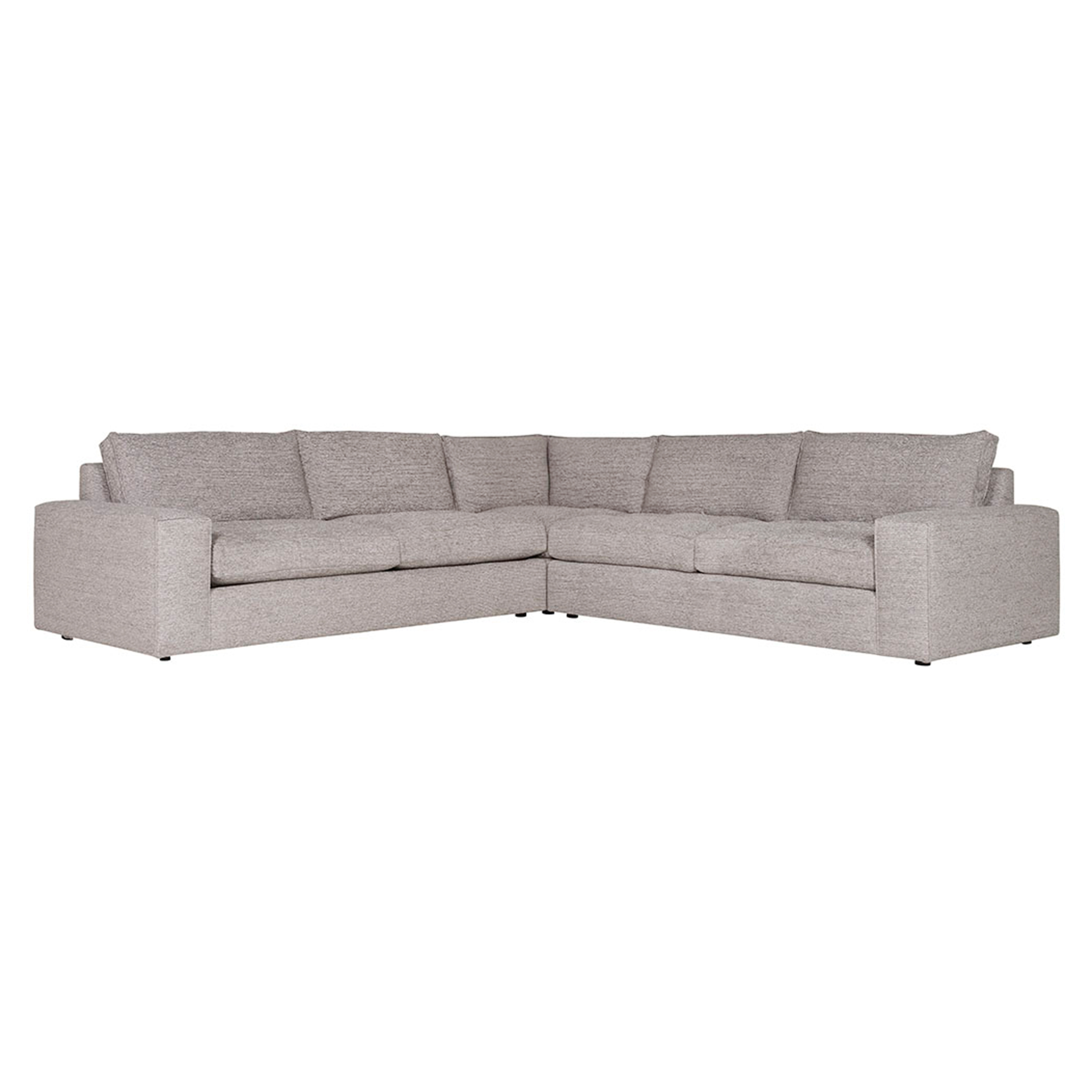 Plush Nest Fabric Sectional K1717 by Bernhardt Furniture at Willis