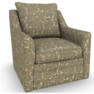 Aubrey Fabric Swivel Chair