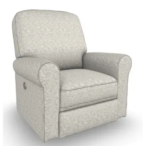 Josey Fabric Power Swivel Glider Recliner