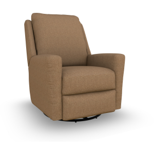 Heatherly Fabric Swivel Glider Recliner