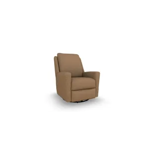 Heatherly Fabric Swivel Glider Recliner