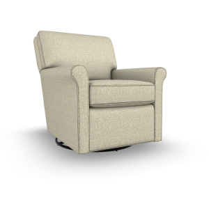 Kacey Fabric Swivel Glider Chair