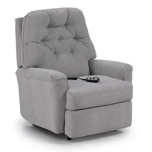 Fabric Power Space Saver Recliner