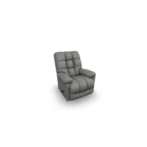 Brosmer Fabric Space Saver Recliner With Heat And Massage