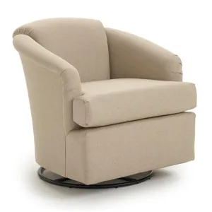 Cass Fabric Swivel Chair