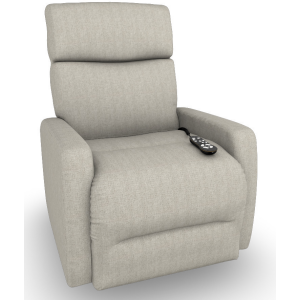Leslie Fabric Power Head Tilt Zero Gravity Recliner