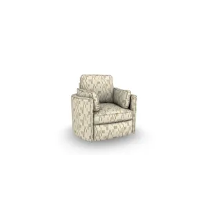 Luana Fabric Swivel Recliner