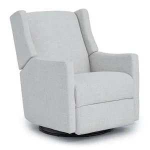 Fabric Power Swivel Glider Recliner