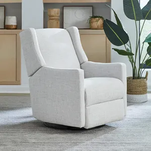 Fabric Power Swivel Glider Recliner