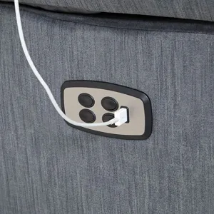 Jodie Power Tilt Headrest Swivel Glider Recliner