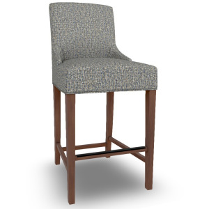 Eliella Fabric 30 Inch Barstool - Riverloom