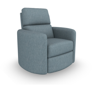 Corllini Fabric Power Swivel Recliner