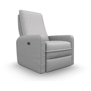 Calli Fabric Power Tilt Headrest Swivel Glider Recliner