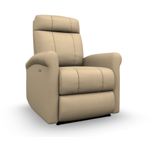 Codie Fabric Power Tilt Headrest Swivel Glider Recliner