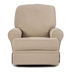 Fabric Power Swivel Glider Recliner