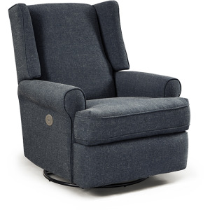 Logan Fabric Swivel Glider Recliner