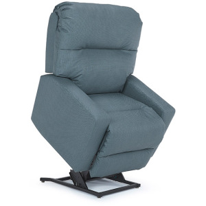 Kenley Fabric Power Space Saver W/Heat, Massage And Headtilt