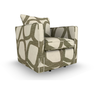 Heidi Fabric Swivel Chair