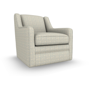 Riva Fabric Swivel Chair