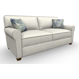 Shannon Queen Memory Foam Stationary Sofa Sleeper W(2)Pillows