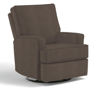 Kersey Fabric Swivel Glider Recliner
