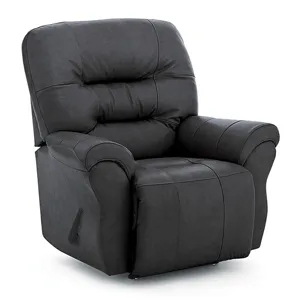 Unity Fabric Power Tilt Headrest Swivel Glider Recliner