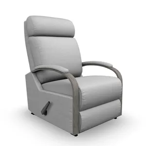 Kinetix Fabric Power Space Saver Recliner - Honey Birch