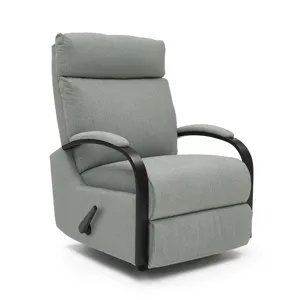 Kinetix Fabric Power Space Saver Recliner - Honey Birch