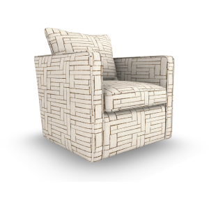 Heidi Fabric Swivel Chair