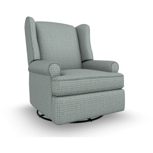 Logan Fabric Swivel Glider Recliner