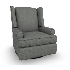 Logan Fabric Swivel Glider Recliner