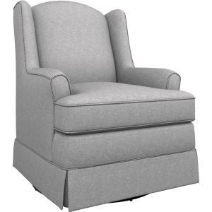 Natasha Fabric Swivel Glider Chair