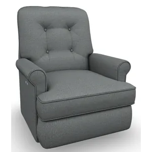 Carissa Fabric Swivel Glider Recliner