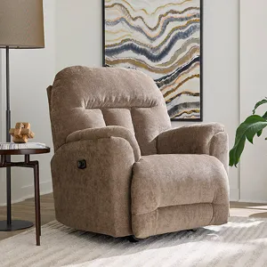 Suitably Fabric Power Tilt Headrest Lift Recliner