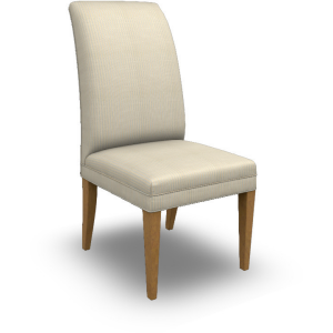 Odell Fabric Dining Chair/2 Per Carton - Honey Birch