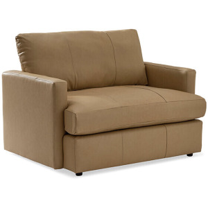 Rumord Leather/Vinyl Stationary Chair