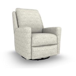 Heatherly Fabric Swivel Glider Recliner