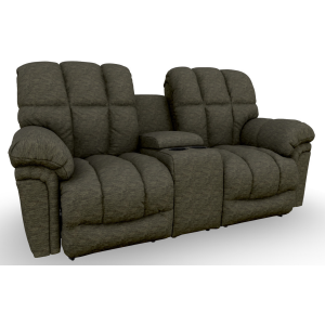 Lucas Fabric Rocker Console Loveseat