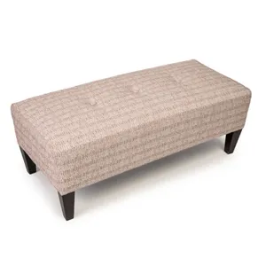 BENCH OTTOMAN W/2 PILLOWS