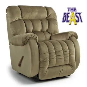 Leather/Vinyl Space Saver Recliner