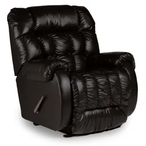 Leather/Vinyl Space Saver Recliner
